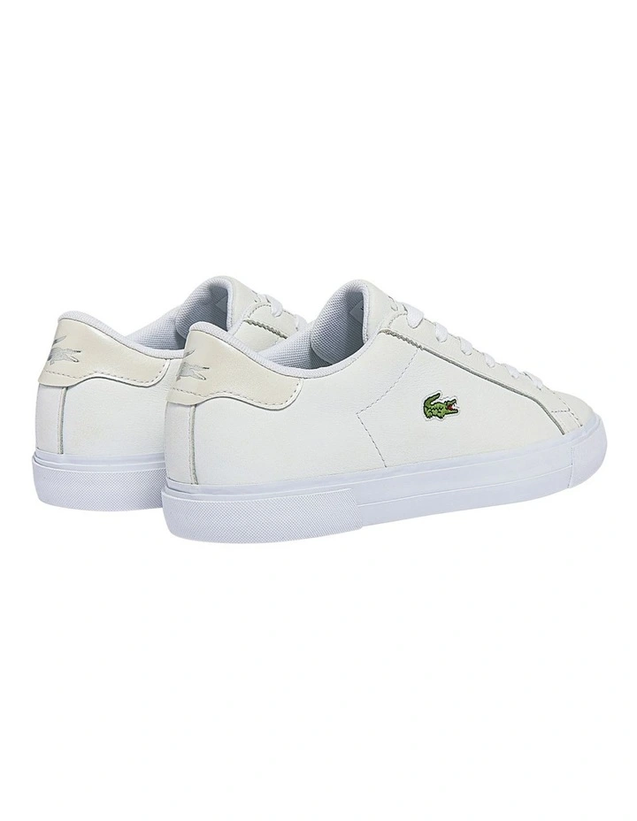 Lacoste Lerond Plus White Sneakers 3 Lacoste Lerond Plus White Sneakers - Image 3
