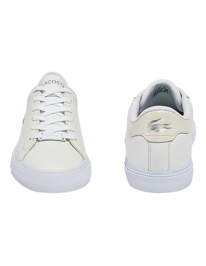 Lacoste Lerond Plus White Sneakers 5 Lacoste Lerond Plus White Sneakers - Image 5