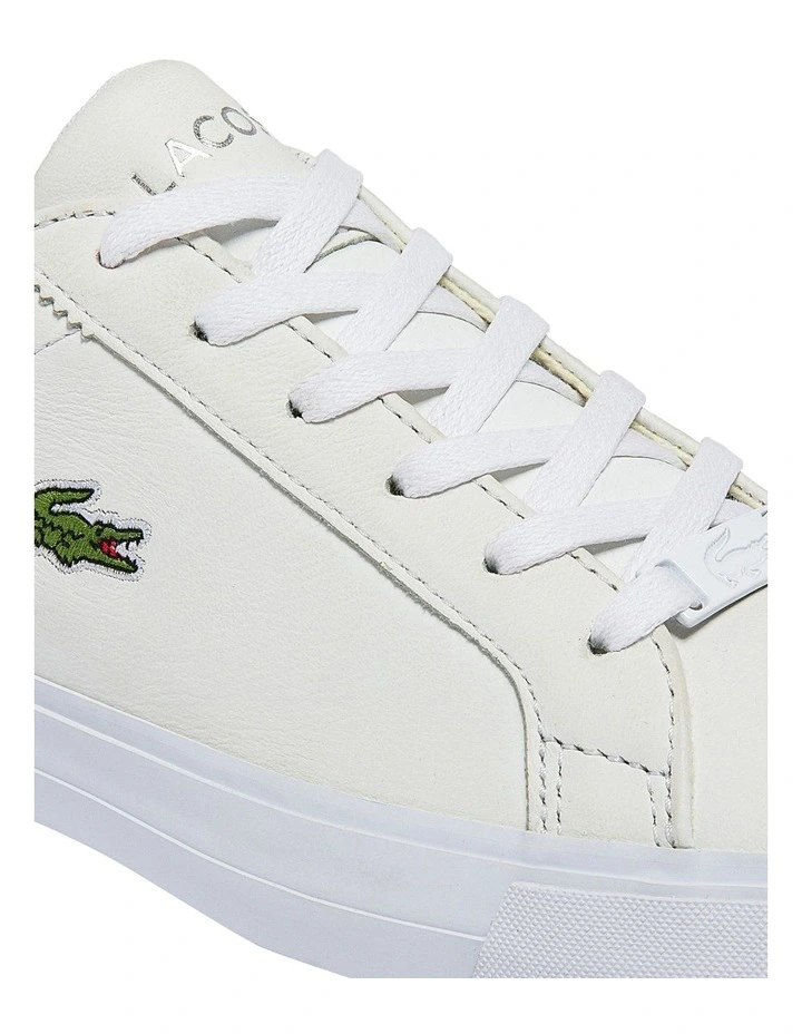 Lacoste Lerond Plus White Sneakers 6 Lacoste Lerond Plus White Sneakers - Image 6