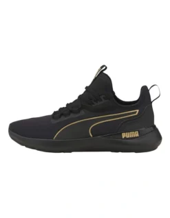 Puma Pure XT Black/Gold Sneakers -Dune London Shoes Shop 910842040 3 720x928