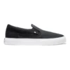 DC Manual Textile Black Slip On Shoes