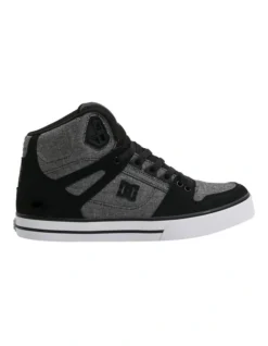 DC Pure High-Top Shoes In Black