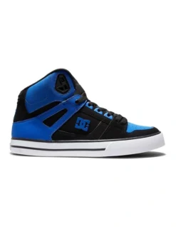 DC Pure High-Top Black/Blue Shoes