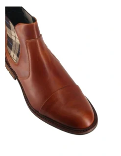 Fargo Leather Chelsea Boot In Tan -Dune London Shoes Shop 912909430 4 1 720x928
