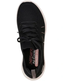 Skechers Ultra Flex 3.0 Shoe In Black -Dune London Shoes Shop 913192210 5 720x928