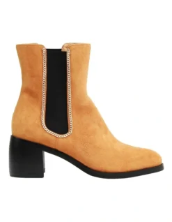 Remember Tonight Camel Suede Chelsea Boot