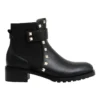City Lights Black Leather Ankle Boot