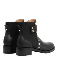 City Lights Black Leather Ankle Boot 6 City Lights Black Leather Ankle Boot -Dune London Shoes Shop 914093470 3 720x928