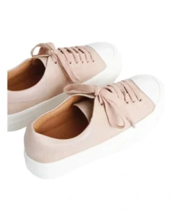 Just A Dream Blush Croc Leather Sneaker 8 Just A Dream Blush Croc Leather Sneaker -Dune London Shoes Shop 914094190 4 720x928