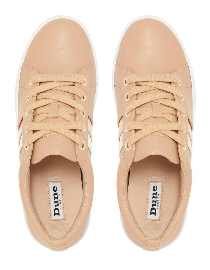 Dune London Emanuel Sneakers In Blush 4 Dune London Emanuel Sneakers In Blush - Image 4