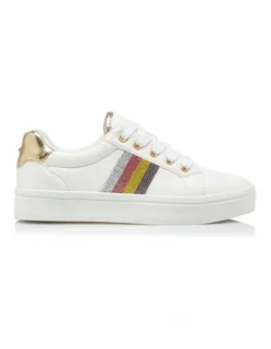 Dune London Early Di Trainers In White