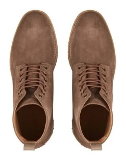 Sahara Suede Military Boots In Taupe -Dune London Shoes Shop 914807350 4 1 720x928