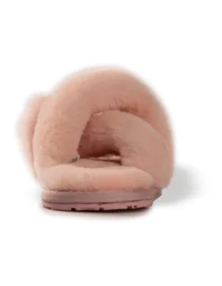 Sheepskin Wool Brighton Pale Pink Slippers -Dune London Shoes Shop 920807290 6 720x928