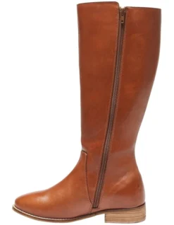 Leighton Tan Glove Boots -Dune London Shoes Shop 921232810 3 720x928