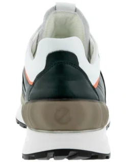 ECCO Astir Sneaker In White/Green -Dune London Shoes Shop 924460840 7 720x928