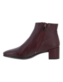 ECCO Shape 35 Squared Ankle Boots In Dark Brown -Dune London Shoes Shop 924491890 7 720x928