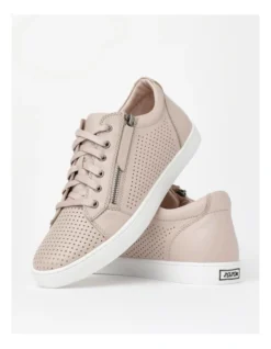 Ziggy Leather Sneaker In Putty -Dune London Shoes Shop 924702580 4 720x928