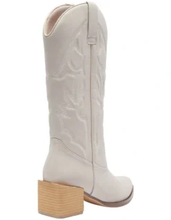 Ryder Western Boots In Nude Micro -Dune London Shoes Shop 925043320 4 720x928