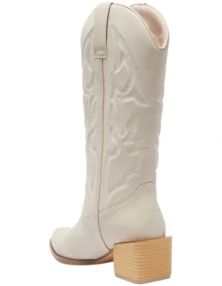 Ryder Western Boots In Nude Micro -Dune London Shoes Shop 925043320 6 720x928