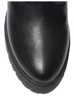 Jamison Boots In Black Smooth -Dune London Shoes Shop 928269190 7 720x928