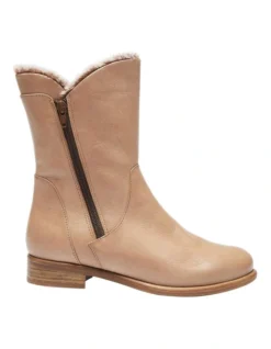 Baldwin Boots In Taupe Glove