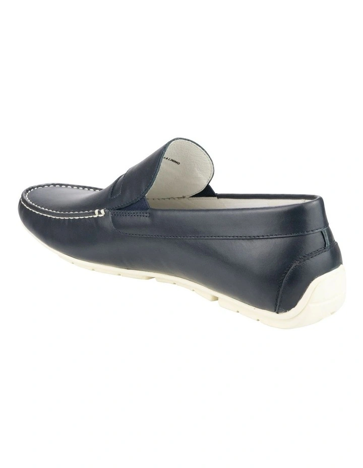 Florsheim Crown Driver Slip On In Ocean 3 Florsheim Crown Driver Slip On In Ocean - Image 3