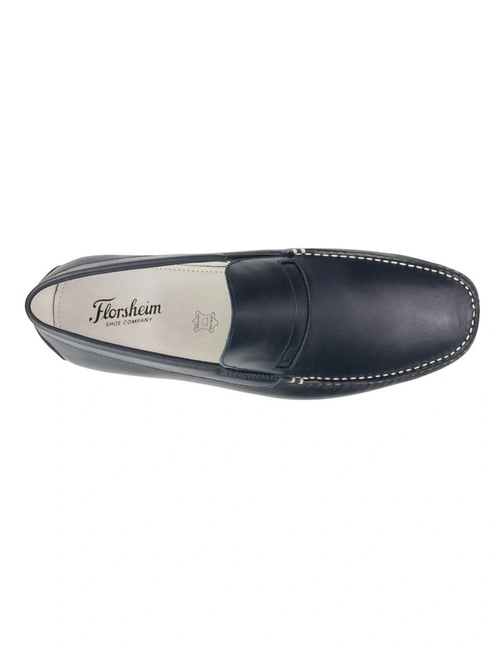 Florsheim Crown Driver Slip On In Ocean 4 Florsheim Crown Driver Slip On In Ocean - Image 4
