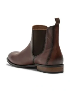 Kingsview Road Chelsea Boot In Cognac -Dune London Shoes Shop 931123900 4 720x928