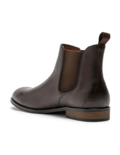 Kingsview Road Chelsea Boot In Chocolate -Dune London Shoes Shop 931123990 4 720x928