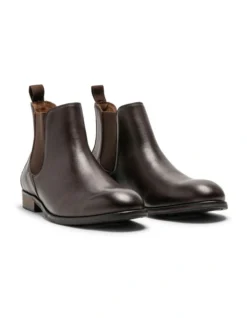 Kingsview Road Chelsea Boot In Chocolate -Dune London Shoes Shop 931123990 6 720x928