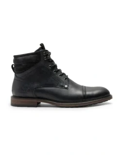 Dunedin Military Boot In Onyx Wash