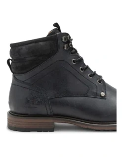 Dunedin Military Boot In Onyx Wash -Dune London Shoes Shop 931136410 6 720x928