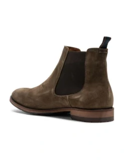 Murphys Road Chelsea Boot In Taupe -Dune London Shoes Shop 931154500 3 720x928