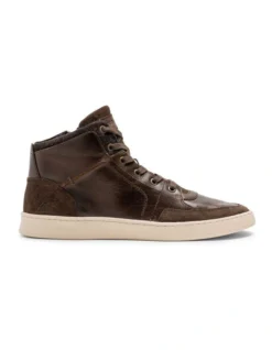 Sussex High Street Sneaker In Chocolate Wash