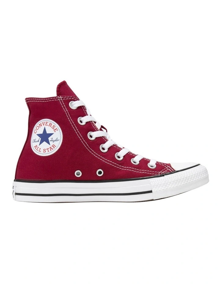 Converse Chuck Taylor All Star Hi Sneaker In Maroon 1 Converse Chuck Taylor All Star Hi Sneaker In Maroon