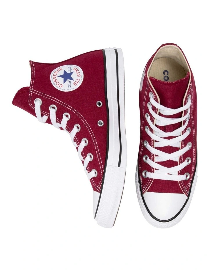 Converse Chuck Taylor All Star Hi Sneaker In Maroon 6 Converse Chuck Taylor All Star Hi Sneaker In Maroon - Image 6