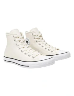Converse Chuck Taylor All Star Tumbled Leather Sneaker In Egret -Dune London Shoes Shop 931415770 3 720x928