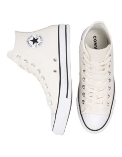 Converse Chuck Taylor All Star Tumbled Leather Sneaker In Egret -Dune London Shoes Shop 931415770 6 720x928