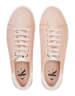 Calvin Klein Recycled Low Profile Sneakers In Pink Blush -Dune London Shoes Shop 934331590 3 720x928