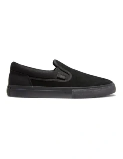 DC Manual Slip On Skate Shoes In Black