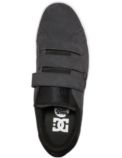 DC Striker Leather Shoes In Black -Dune London Shoes Shop 935420590 3 720x928