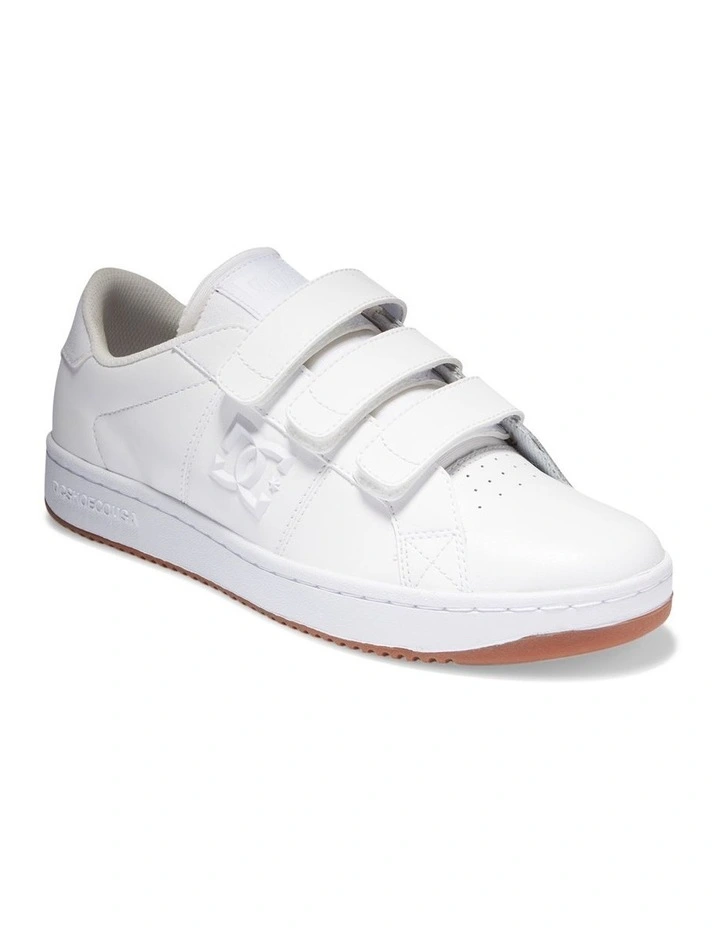 DC Striker V Le Leather Shoes In White 4 DC Striker V Le Leather Shoes In White - Image 4