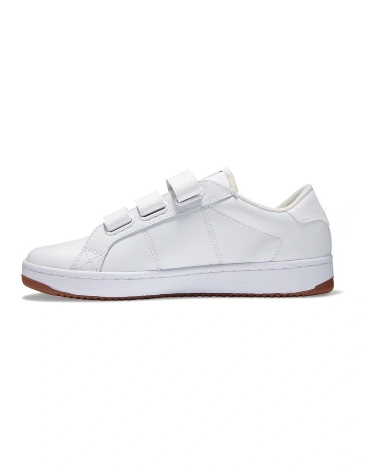 DC Striker V Le Leather Shoes In White 5 DC Striker V Le Leather Shoes In White - Image 5