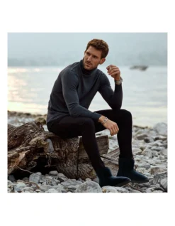 Royal Comfort Breathable Ugg Slipper Boots Mens -Dune London Shoes Shop 936889750 3 720x928