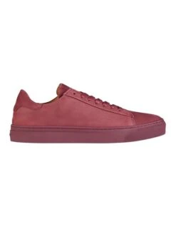 Deco 2.0 Nubuck Sneakers In Burgundy