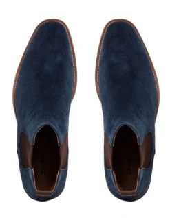 Dune London Cordial Boot In Navy -Dune London Shoes Shop 939281320 3 720x928