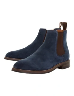 Dune London Cordial Boot In Navy -Dune London Shoes Shop 939281320 4 720x928
