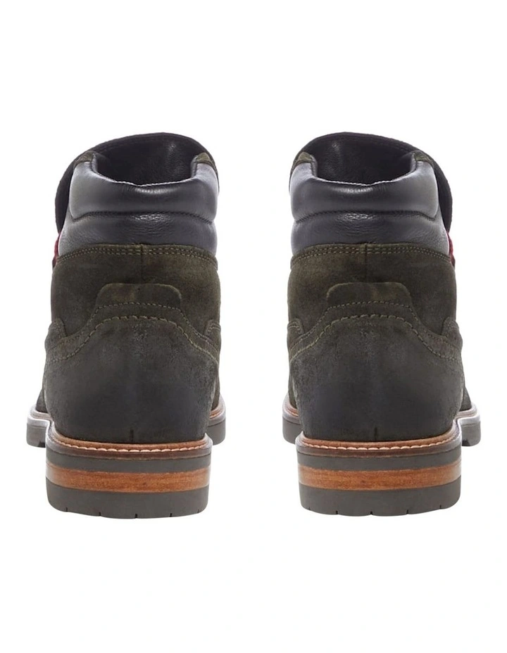 Dune London Content Boot In Khaki 5 Dune London Content Boot In Khaki - Image 5