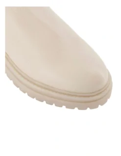 Dune London Palles Boot In Ecru -Dune London Shoes Shop 939459880 3 720x928