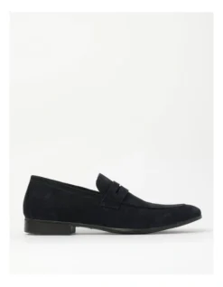 Austin Suede Loafer Loafer In Navy